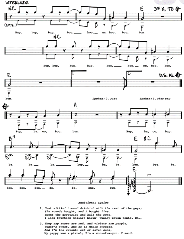 Sheet Music